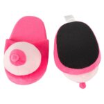 Cozy Pink Boob Slippers for Ultimate Comfort and Fun - Image 4