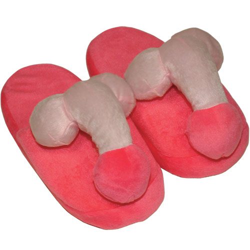 Fun Pink Penis Slippers for Quirky Comfort and Unique Style
