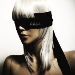 Bijoux Indiscrets Shhh Satin Luxury Blindfold - Elegant Sensory Play Accessory - Image 2