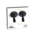 Bijoux Indiscrets Leather Burlesque Tassled Pasties for Daring Lingerie Lovers - Image 3