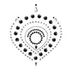 Bijoux Indiscrets Flamboyant Black Silver Rhinestone Jewellery for Stunning Elegance - Image 3