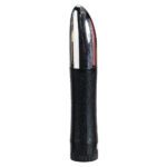 Multi-Speed Silver and Black Vibrator for Ultimate Pleasure