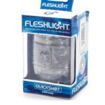 Fleshlight Quickshot Vantage Clear: Ultimate Male Stroker for Intense Pleasure - Image 5