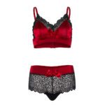 Leg Avenue Satin Spandex Bralette String - Stylish & Comfortable Lingerie - Image 4
