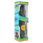 8.5-Inch Black Jelly Vibrator - Ultimate Pleasure Toy for Intense Sensations - Image 2