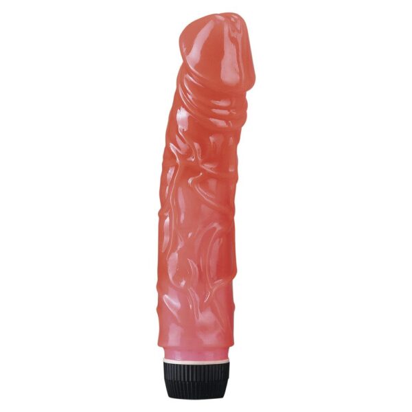 Glitter Pink Jelly Vibrator - Ultimate Pleasure Toy for Sensational Experiences