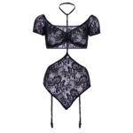 Leg Avenue 2 Piece Lace Bandeau and Teddy Set - Elegant Lingerie for Alluring Nights - Image 4