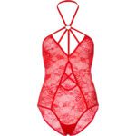 Leg Avenue Red Teddy with Keyhole - Sexy Lingerie for Bold Nights - Image 4