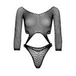 Leg Avenue Black Thong Bodysuit for UK Sizes 6-12 - Stylish & Sexy - Image 4