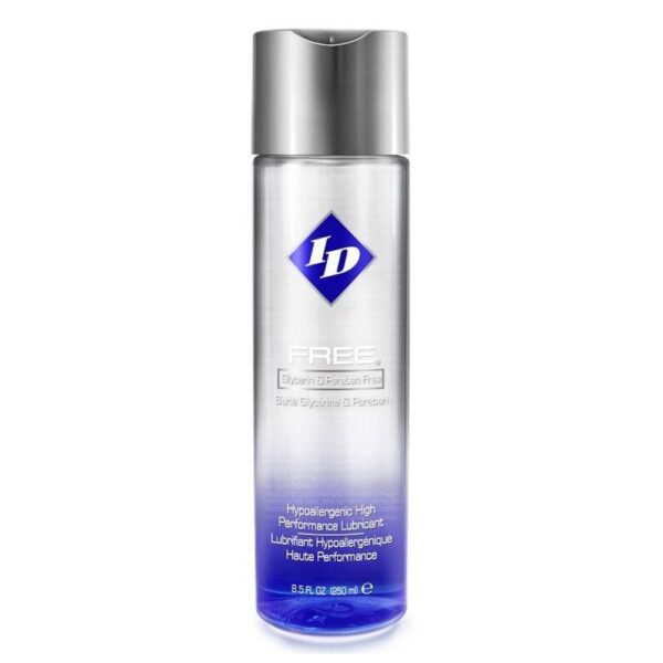 ID Free Hypoallergenic Water-Based Lubricant 250ml - Gentle & Safe for Sensitive Skin