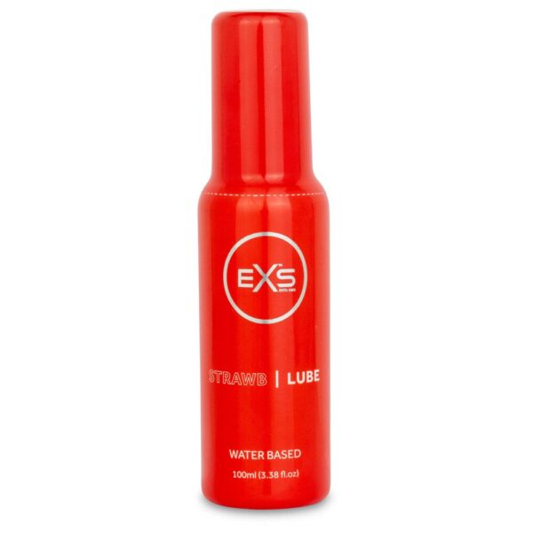 EXS Premium Strawberry Lubricant 100ml - Enhance Your Intimacy with Delicious Flavor