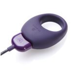 Je Joue Mio Rechargeable Purple Cock Ring - Ultimate Pleasure & Stimulation - Image 4