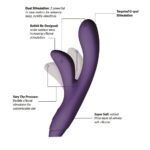 Je Joue Hera Sleek Rabbit Vibrator in Purple - Ultimate Pleasure & Elegance - Image 4
