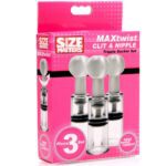 Size Matters Max Twist Clit & Nipple Triple Sucker Set - Ultimate Pleasure Enhancer - Image 5