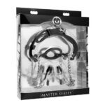Mutiny Silicone O Ring Gag with Nipple Clamps - Ultimate BDSM Pleasure Set - Image 3