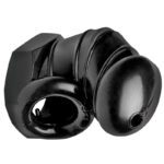 Master Series Detained Restrictive Chastity Cage with Nubs - Ultimate Pleasure & Control - Image 2