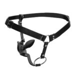 XR Strict Male Cock Ring Harness with Silicone Anal Plug - Ultimate Pleasure & Support
