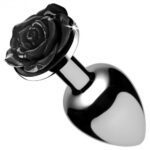 XR Booty Sparks Black Rose Medium Anal Plug - Perfect for Pleasure Seekers