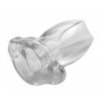 Master Series Peephole Hollow Anal Plug - Ultimate Pleasure for Adventurous Explorers - Image 3