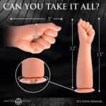 Master Series Clenched Fist Dildo - Ultimate Realistic Pleasure Toy for Intense Stimulation - Image 3
