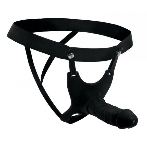 Size Matters Hollow Silicone Dildo Strap-On for Ultimate Pleasure
