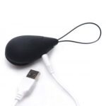 XR 10X Silicone Vibrating Egg in Black - Ultimate Pleasure Toy for Intense Stimulation - Image 3