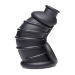 Master Series Dark Chamber Silicone Chastity Cage - Ultimate Pleasure & Control