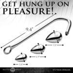 Ultimate Anal Hook Trainer Set with 3 Versatile Plugs for Enhanced Pleasure - Image 3