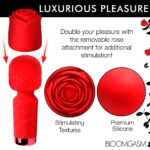 XR Bloomgasm Rose Petite Mini Wand - Ultimate Pleasure for On-the-Go Bliss - Image 4