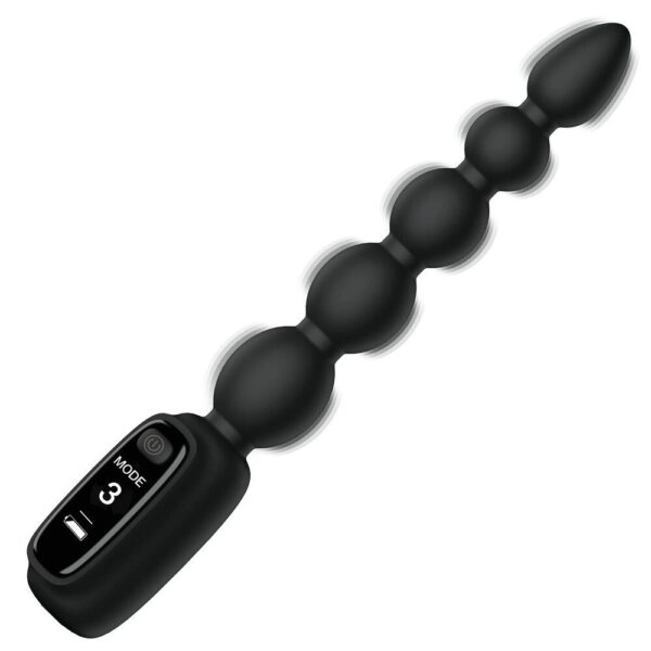 Play Hard Digital Silicone Anal Beads - Ultimate Pleasure for Adventurous Explorers
