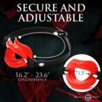 Juicy Lips Silicone Open Mouth Gag - Ultimate Sensory Play for Couples - Image 3