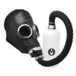 Master Series Dark Inhaler Gas Mask with Bottle - Ultimate Protection for Tactical Use