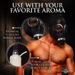 Master Series Dark Inhaler Gas Mask with Bottle - Ultimate Protection for Tactical Use - Image 2