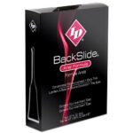 ID BackSlide Anal Formula Lubricant - 4 Tubes of 8ml for Ultimate Comfort