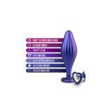 Anal Adventures Matrix Wavy Bling Butt Plug - Sparkle and Pleasure in Every Curve - Image 2