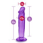 B Yours Sweet N Small 6 Inch Purple Dildo - Perfect for Beginners and Pleasure Seekers - Image 4