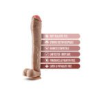 Dr. Skin Mr. Ed 13 Inch Realistic Dildo with Balls - Ultimate Pleasure Toy - Image 3