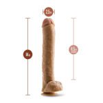 Dr. Skin Dr. Michael 14 Inch Realistic Dildo with Balls - Ultimate Pleasure Toy - Image 2