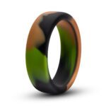 Performance Green Camo Cock Ring for Enhanced Stamina and Pleasure