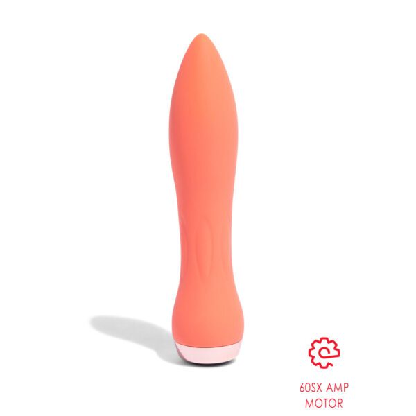 Nu Sensuelle Silicone 60SX AMP Bullet Vibrator - Orange | Powerful & Discreet Pleasure