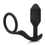 b-Vibe Snug And Tug: Dual Function Anal Plug and Cock Ring for Ultimate Pleasure