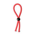 Red Adjustable Cock Ring for Enhanced Pleasure and Performance - Image 2