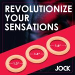 Jock Discreet Silicone Cock Ring Set for Enhanced Comfort and Performance - Image 4