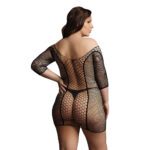 Le Desir Duo Net Sleeved Mini Dress UK Size 14-20 - Chic & Stylish Fashion - Image 2