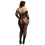 Le Desir Lace Sleeved Bodystocking for UK Sizes 14-20 - Elegant Lingerie for Every Occasion - Image 2