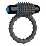 OptiMale Waterproof Silicone Vibrating C-Ring for Enhanced Pleasure