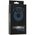 OptiMale Waterproof Silicone Vibrating C-Ring for Enhanced Pleasure - Image 3