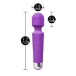 Love Magic Purple iWand Mini Wand - Compact & Powerful Personal Massager - Image 5