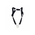 Male Basics Dungeon Straight Back Harness with Cock Ring - Ultimate Comfort & Support - Image 3