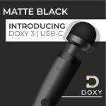 Doxy Wand 3 Black - Powerful USB Powered Massager for Ultimate Relaxation - Image 4